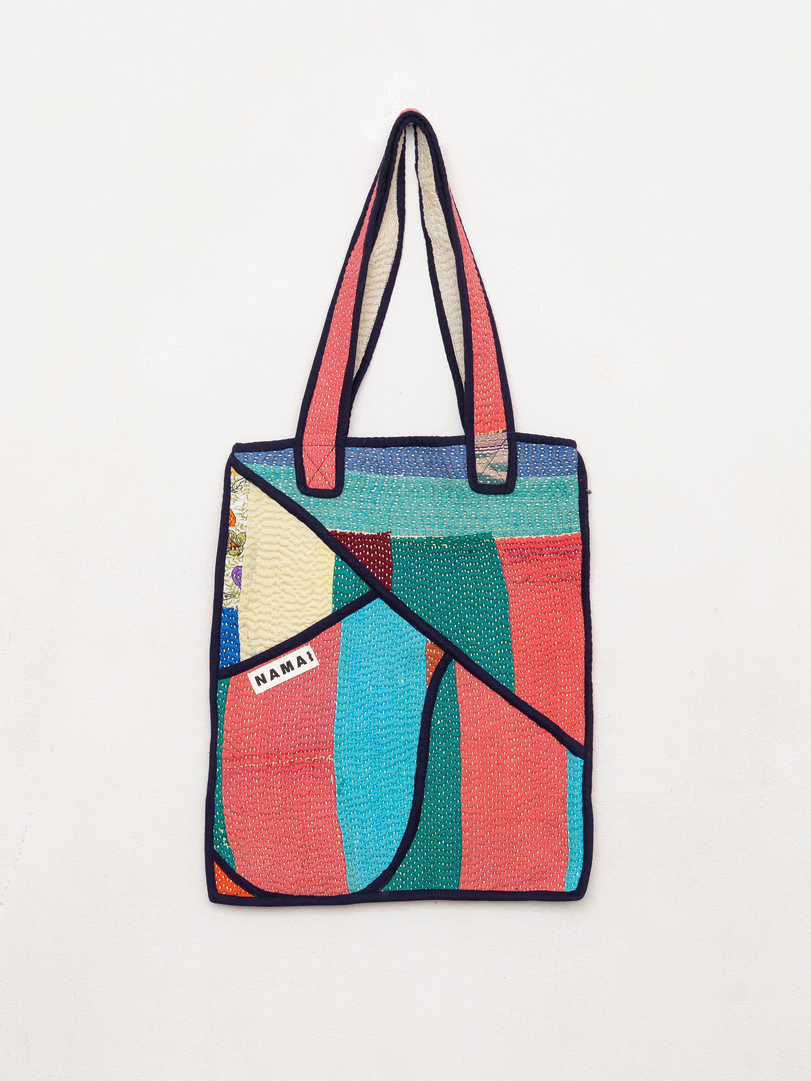 The Tarun Quilted Kantha Bag