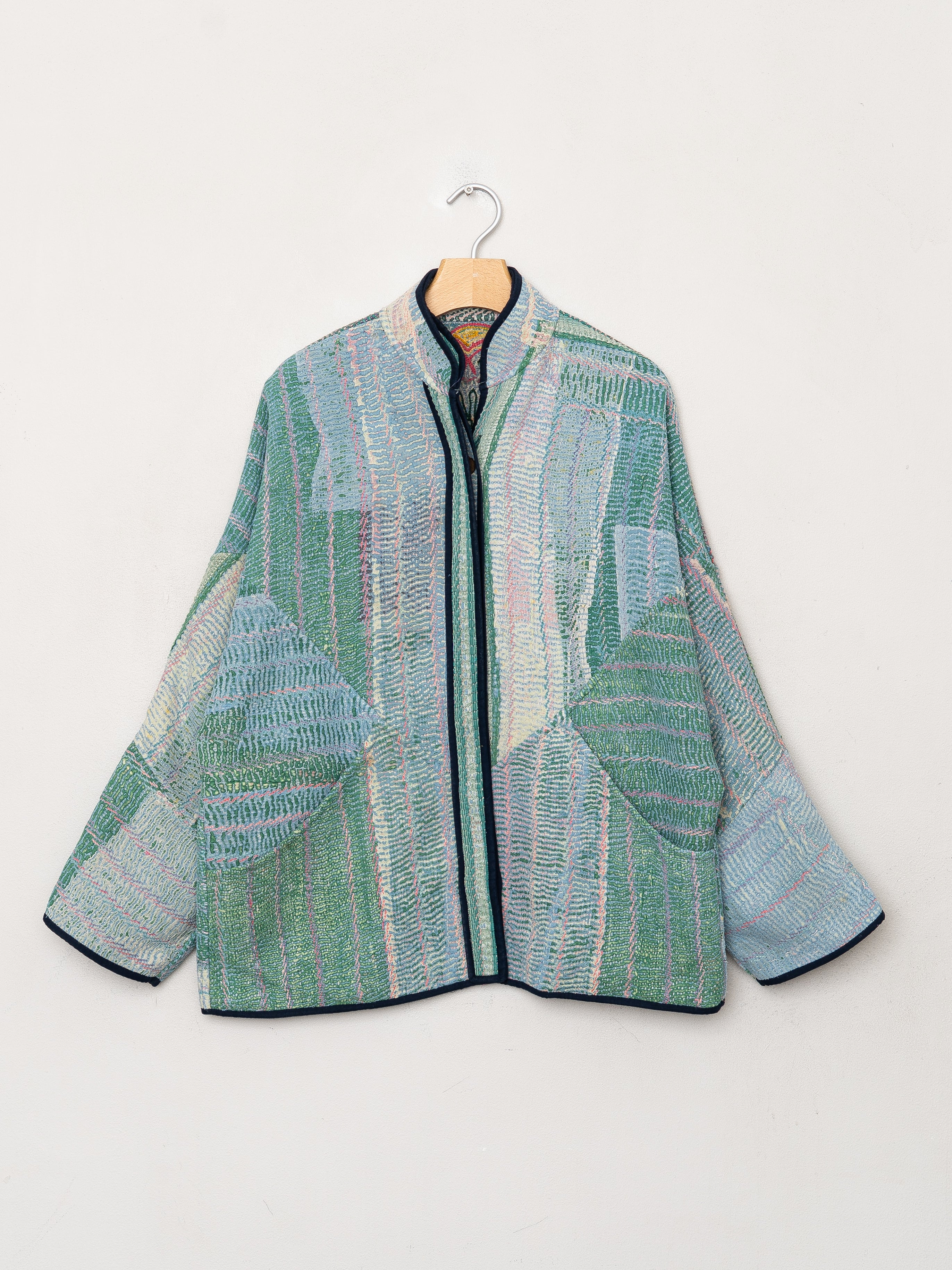The Ladhiya Suzani Quilted Kantha Jacket