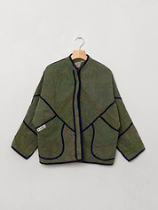 The Ladhiya Petite Suzani Cut Out Kantha Jacket