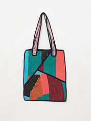 The Tarun Quilted Kantha Bag