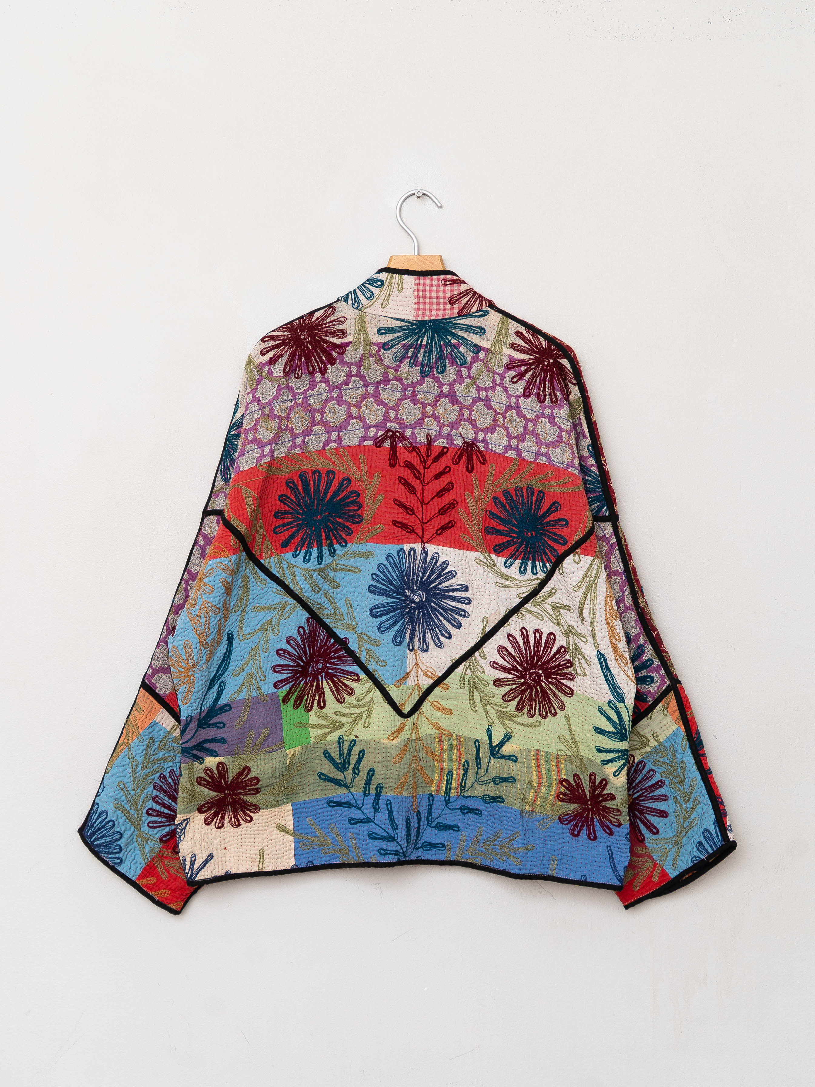 The Ladhiya Suzani Quilted Kantha Jacket