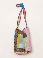 The Xoti II Zero-Waste Quilted Kantha Bag