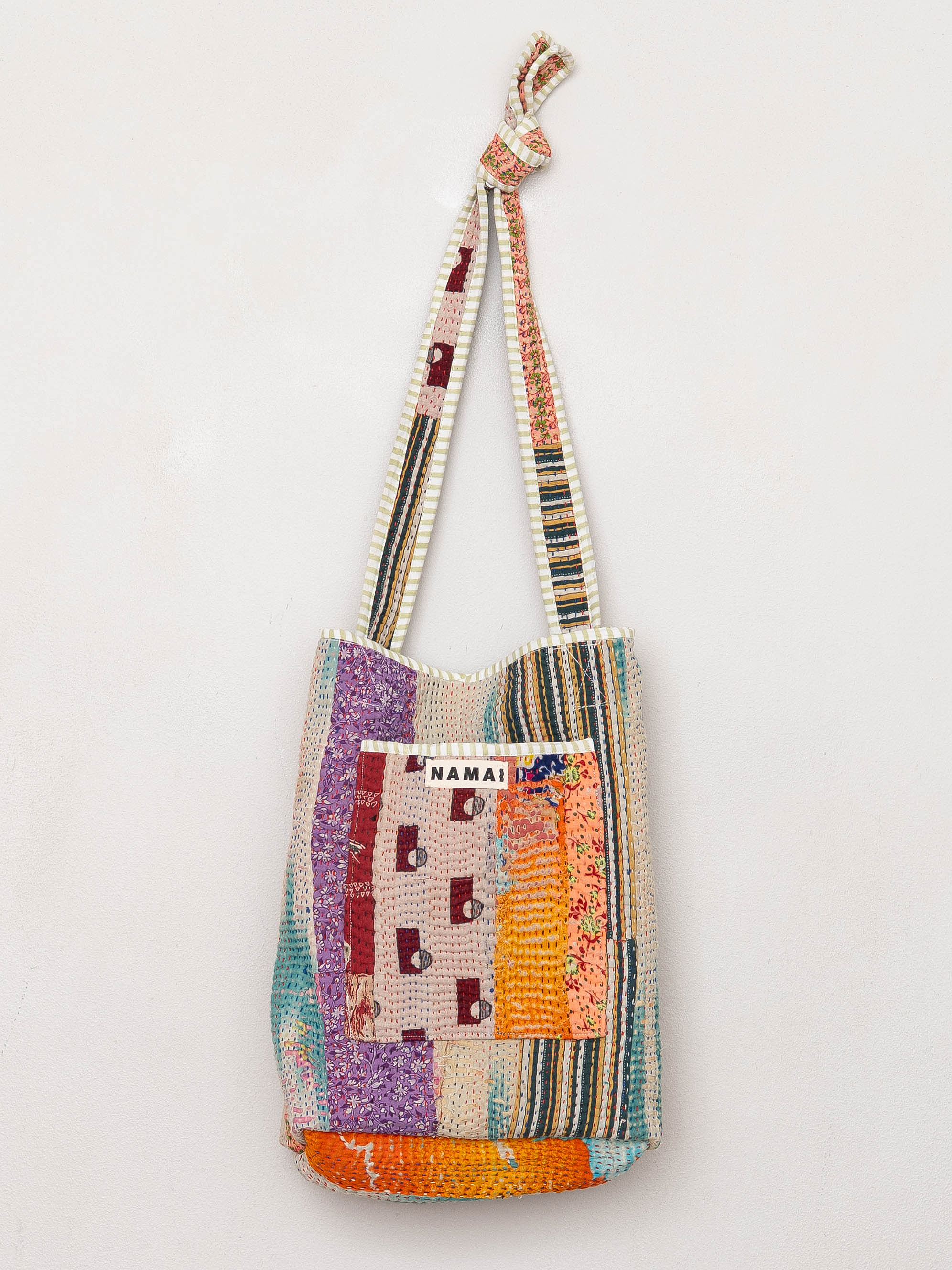 The Xoti II Zero-Waste Quilted Kantha Bag