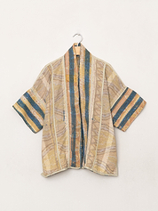 The Gita Short Sleeve Quilted Jacket