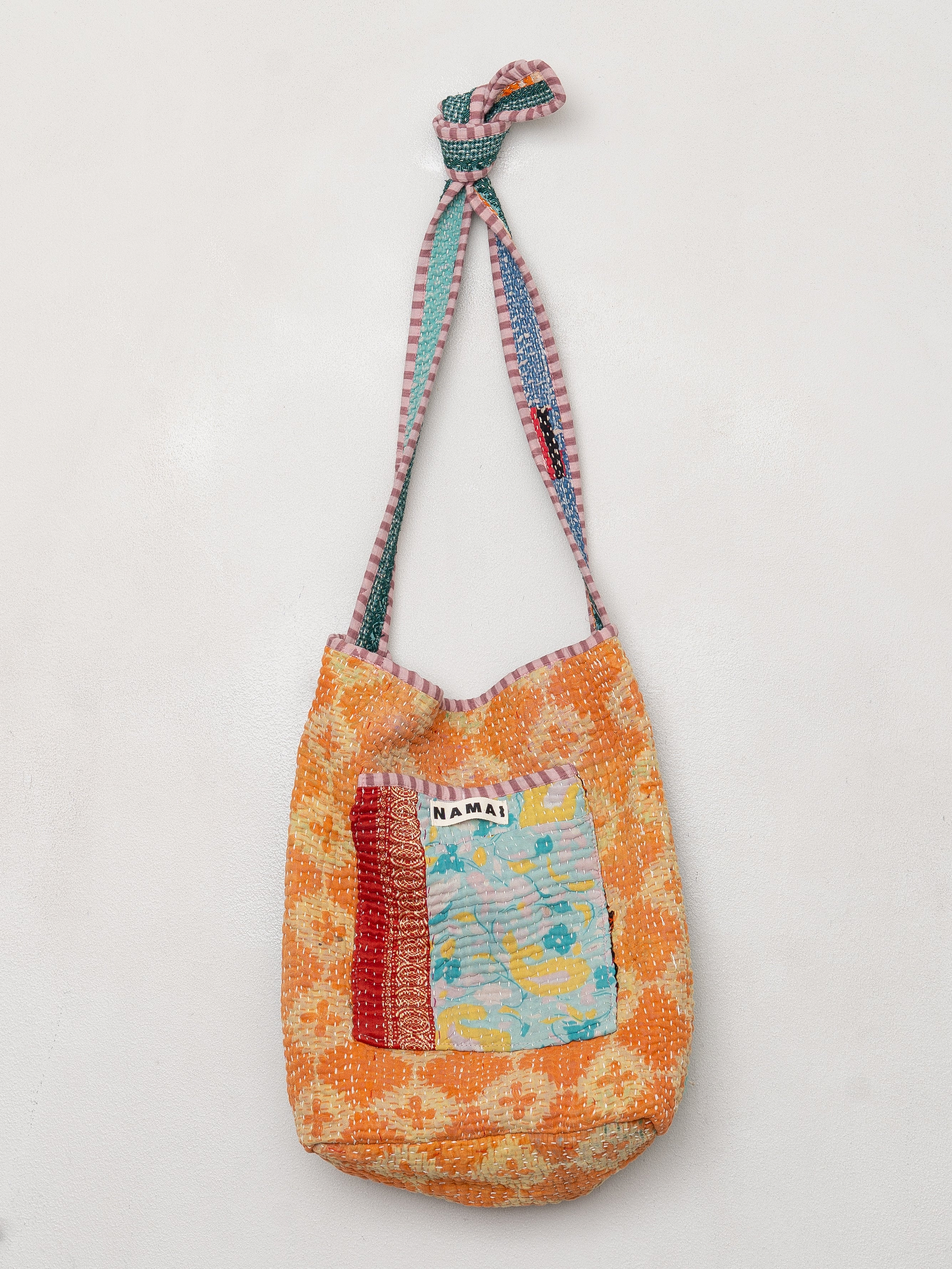The Xoti II Zero-Waste Quilted Kantha Bag