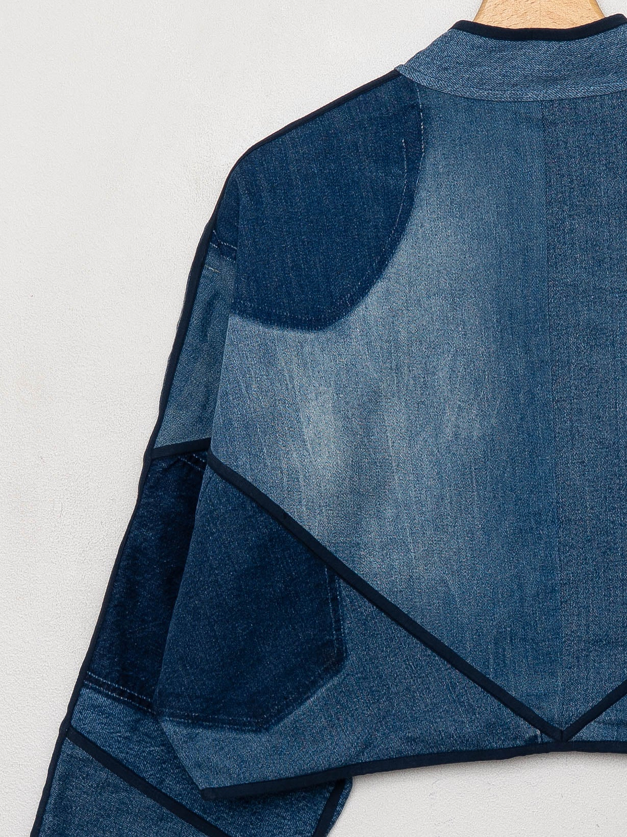 The Kaira Cropped Denim Jacket - Medium