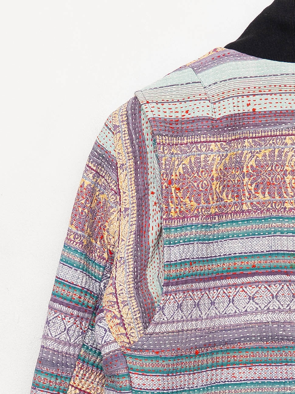 The Veda Quilted One-of-a-Kind Bomber Jacket - Small