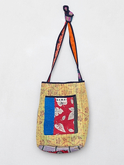 The Xoti II Zero-Waste Quilted Kantha Bag