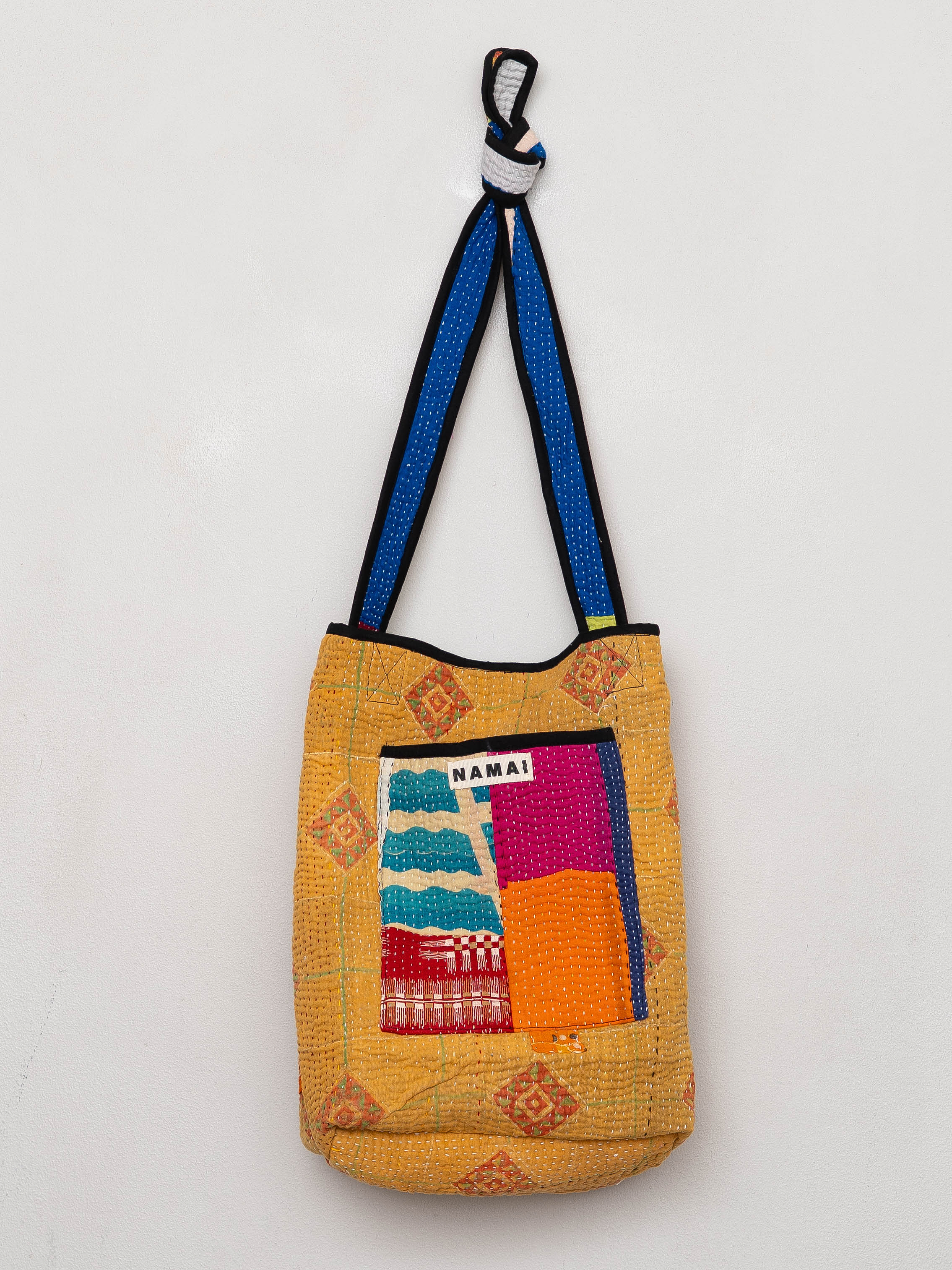 The Xoti II Zero-Waste Quilted Kantha Bag