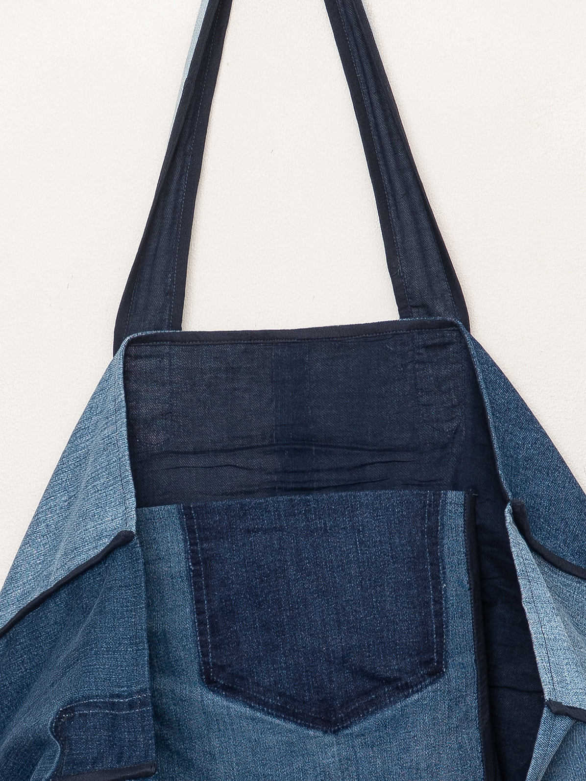 The Pasha Carryall Denim Tote Bag