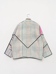 The Ladhiya Quilted Patchwork Kantha Jacket