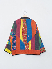 The Ladhiya Quilted Patchwork Kantha Jacket