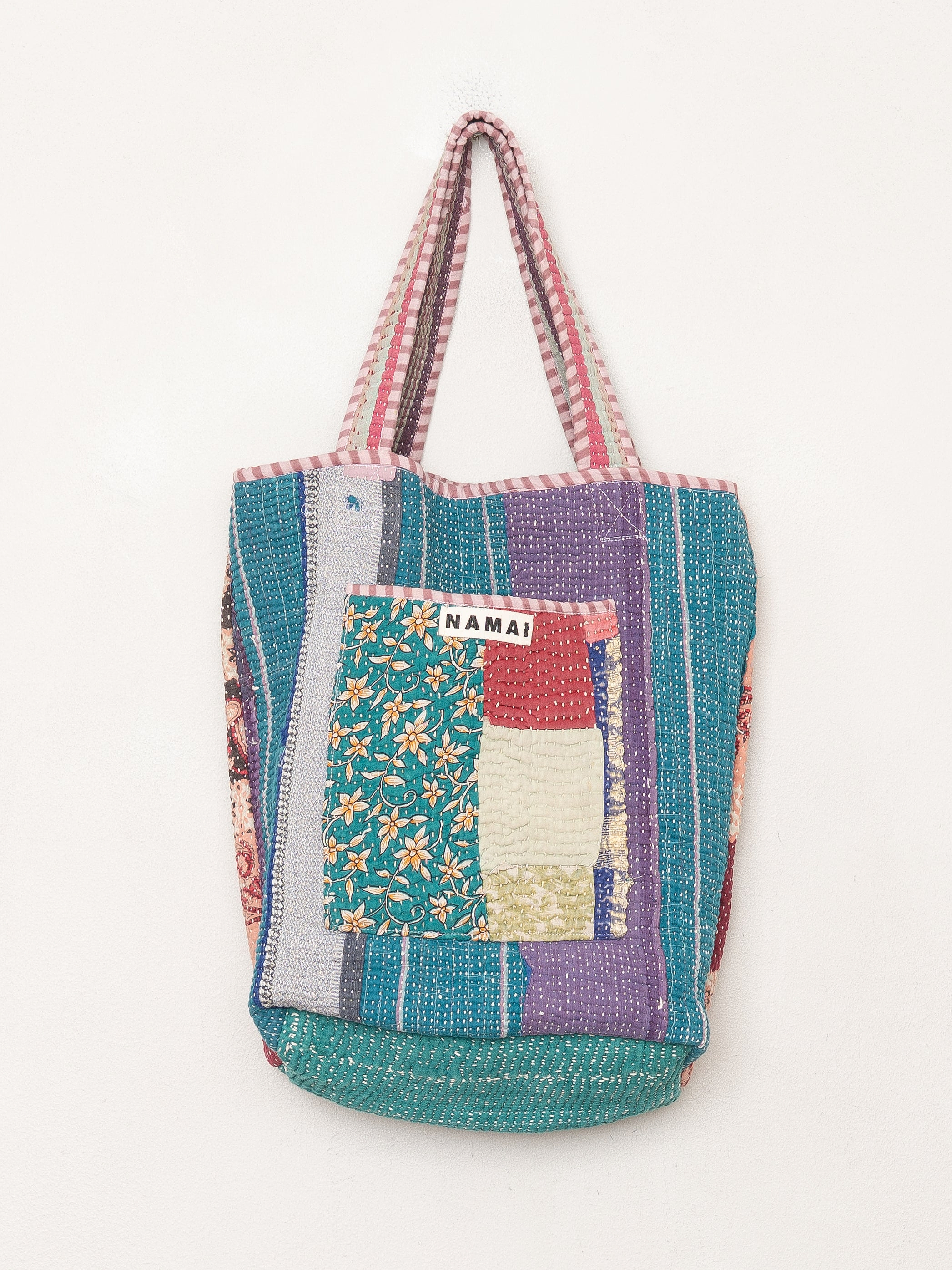 The Xoti II Zero-Waste Quilted Kantha Bag