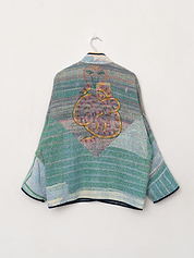 The Ladhiya Suzani Quilted Kantha Jacket