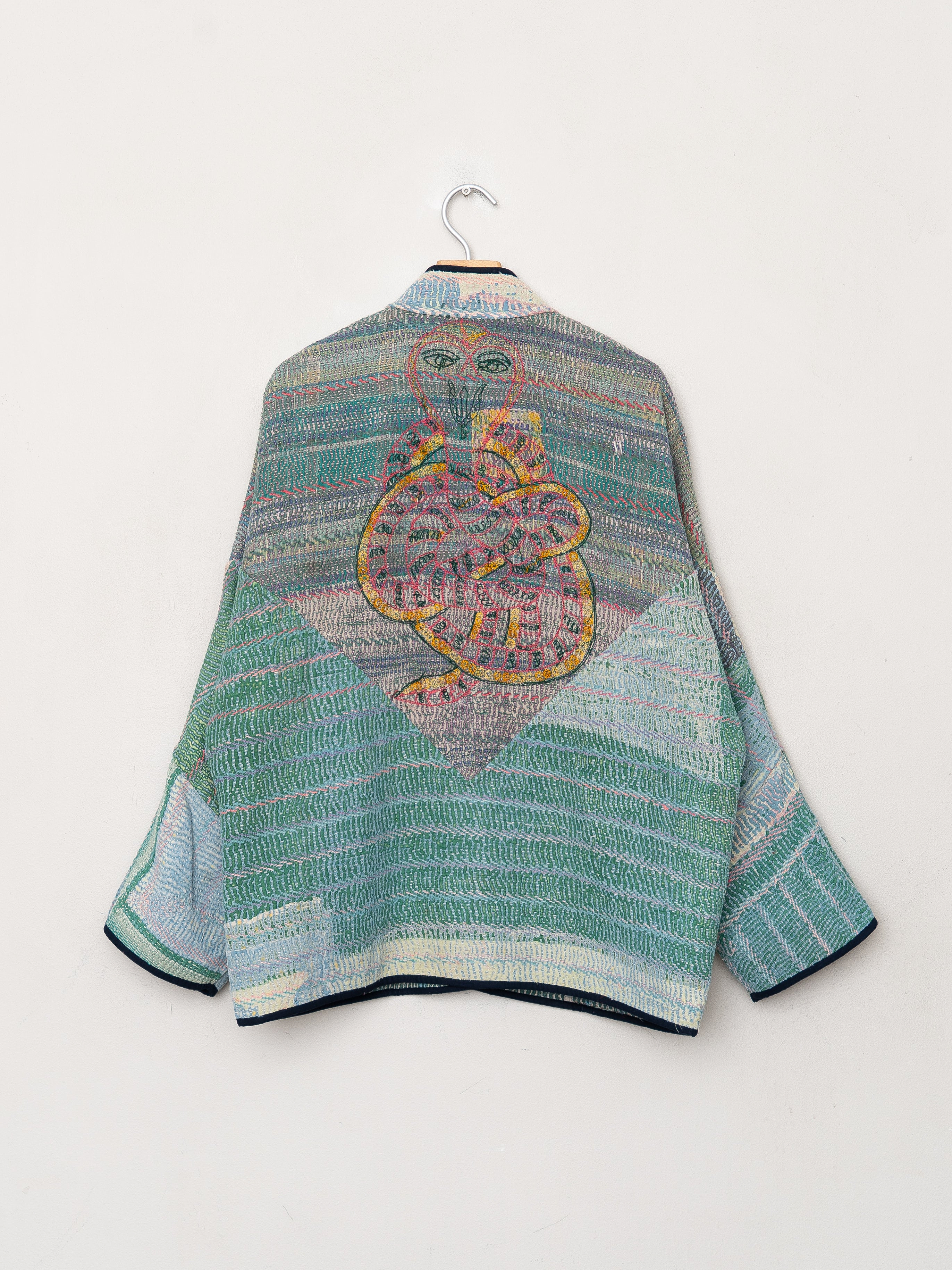 The Ladhiya Suzani Quilted Kantha Jacket