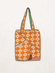 The Tarun Quilted Kantha Bag