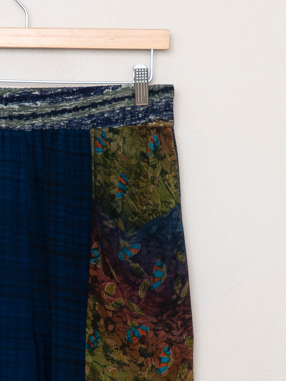 The Nayan Pant - Medium - Upcycled Silk