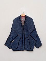 The Ishani Patchwork Ralli Quilt Jacket
