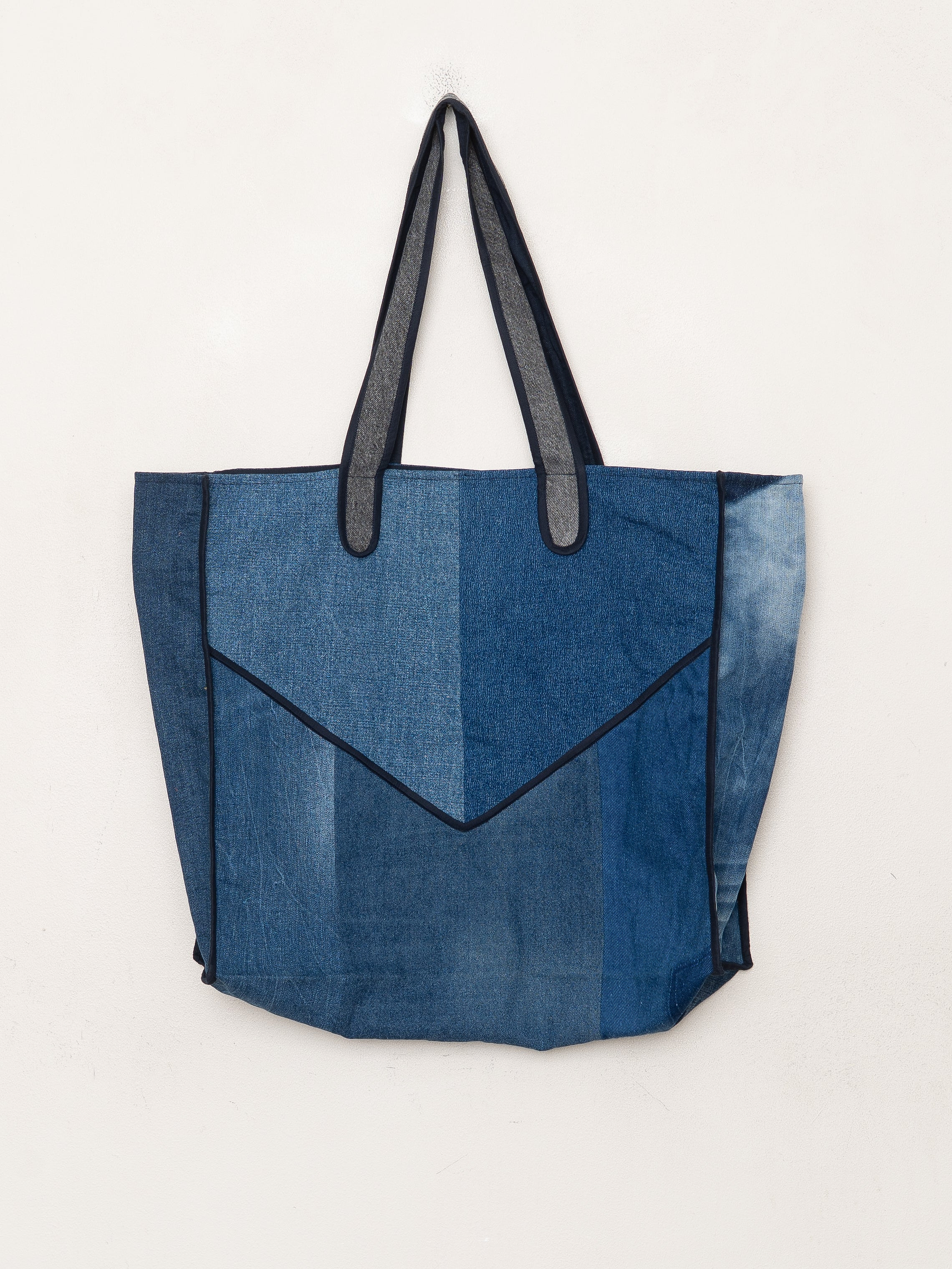 The Pasha Carryall Denim Tote Bag