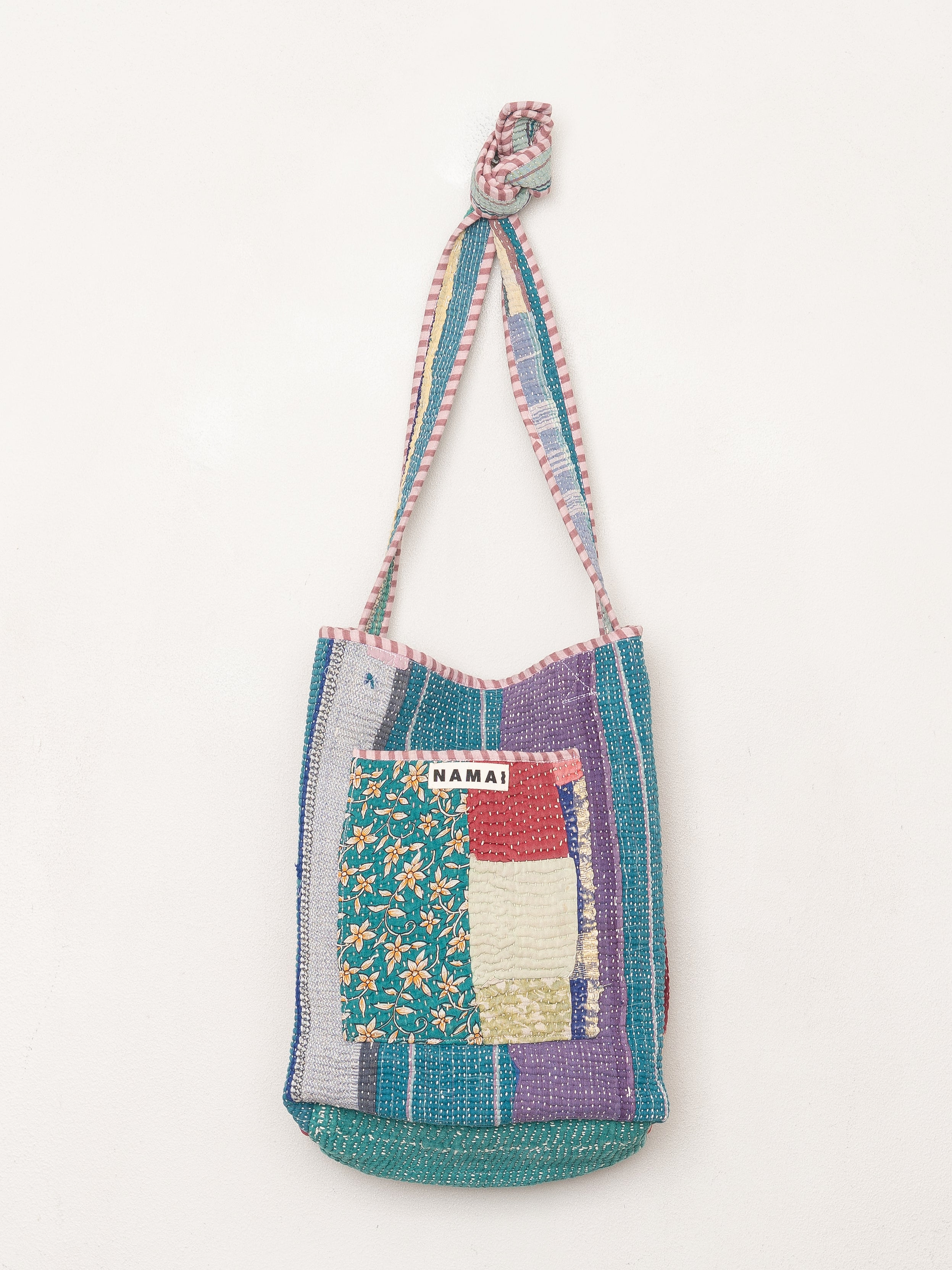 The Xoti II Zero-Waste Quilted Kantha Bag