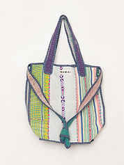The Xoti II Zero-Waste Quilted Kantha Bag
