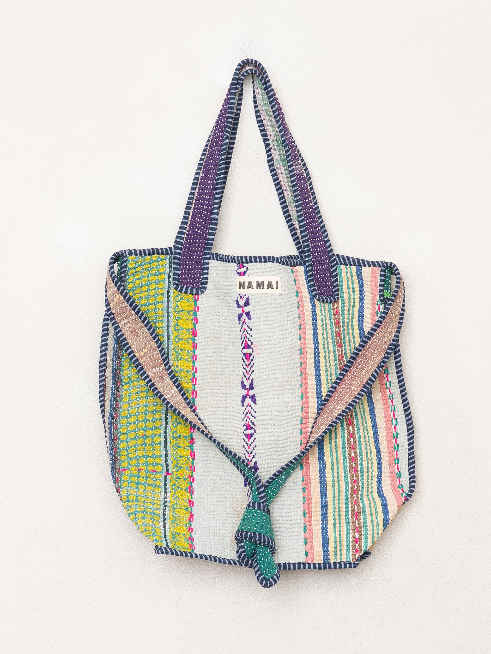 The Xoti II Zero-Waste Quilted Kantha Bag