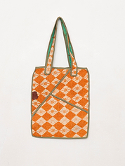 The Tarun Quilted Kantha Bag