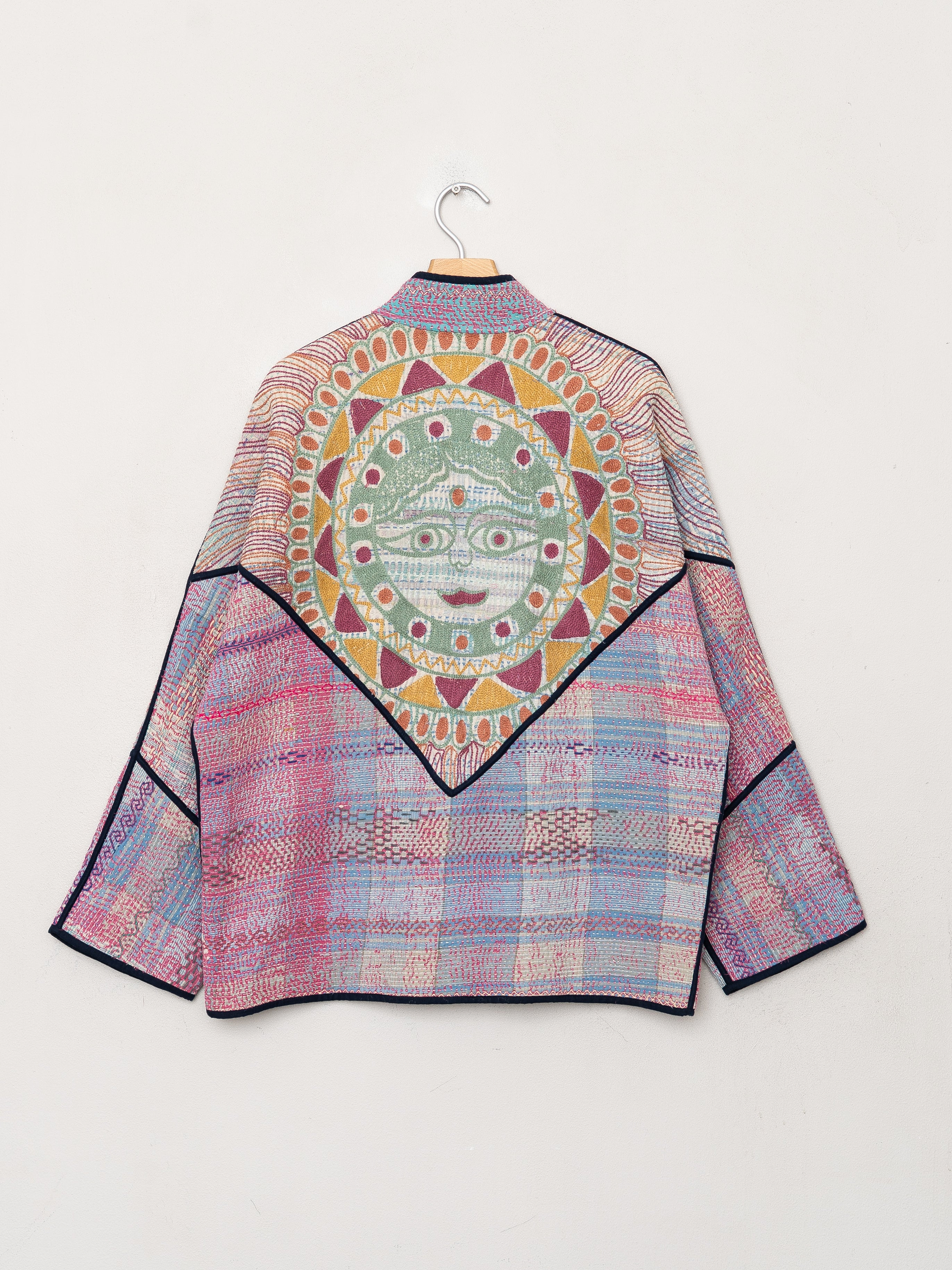 The Ladhiya Suzani Quilted Kantha Jacket