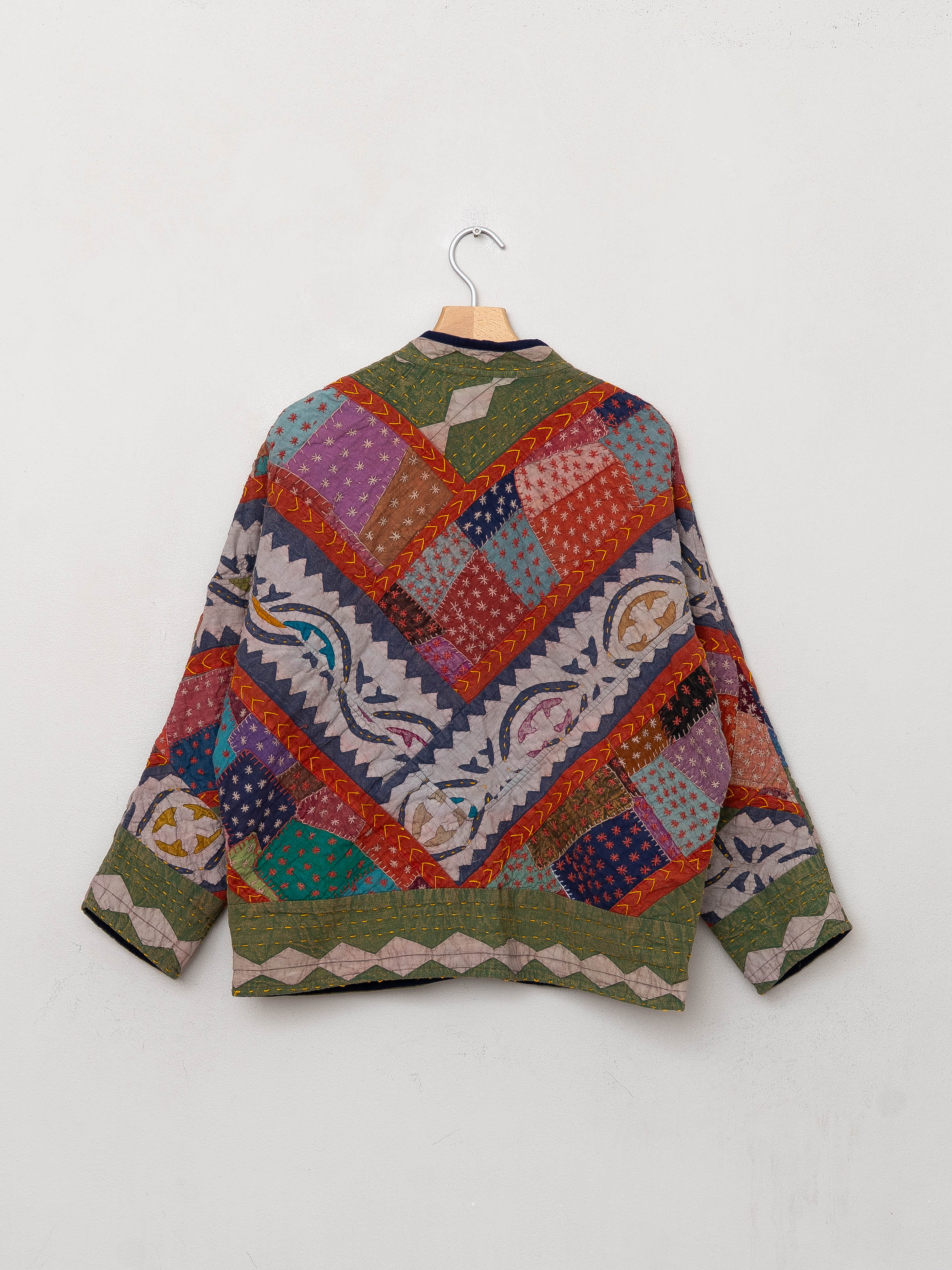 The Ladhiya Petite Suzani Cut Out Kantha Jacket