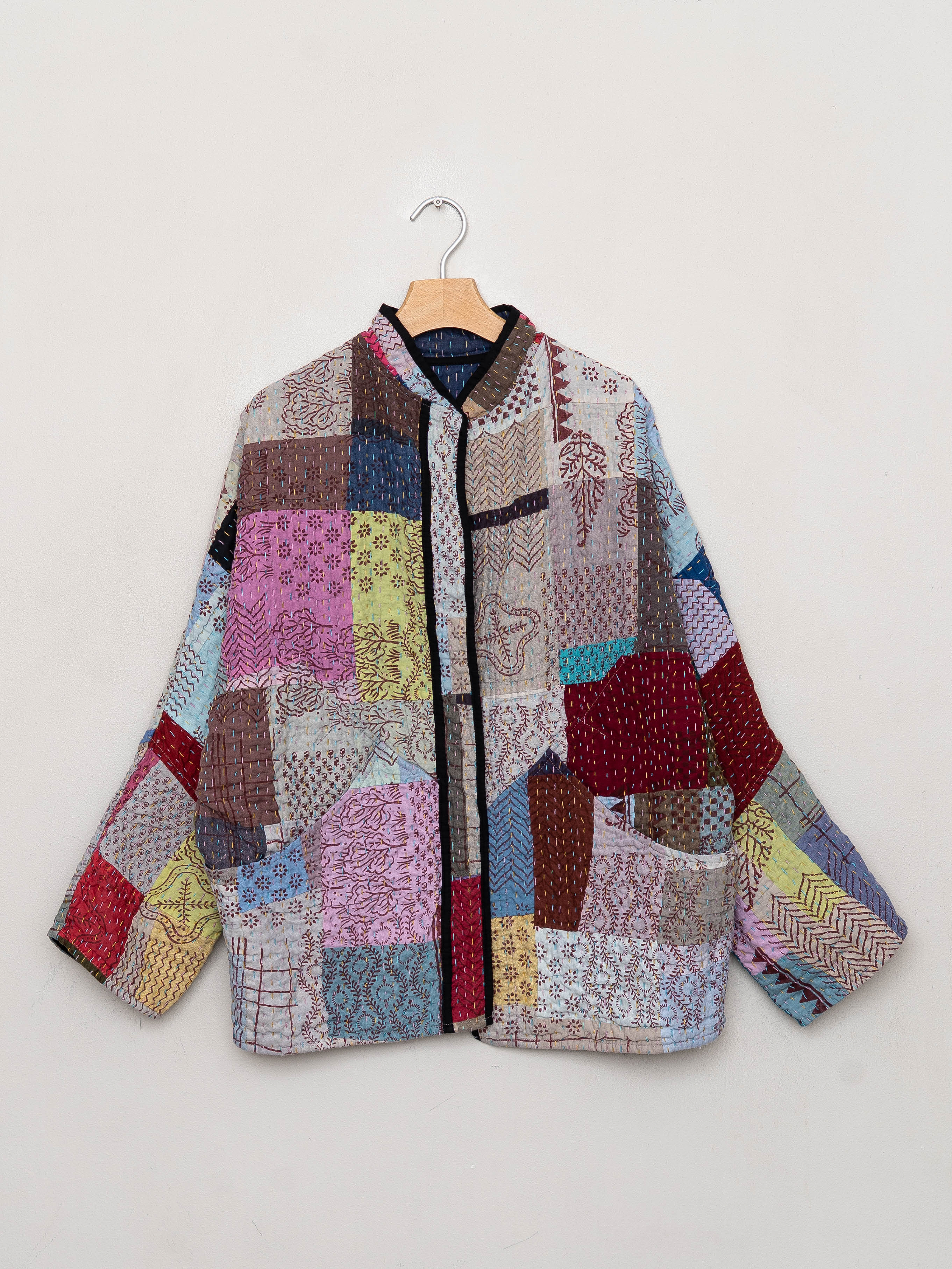The Ishani Patchwork Ralli Quilt Jacket