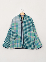 The Ladhiya Suzani Quilted Kantha Jacket
