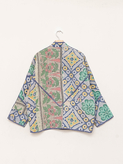 The Ladhiya Quilted Patchwork Kantha Jacket