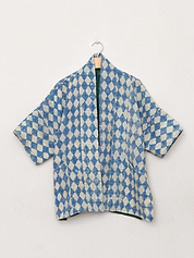 The Gita Short Sleeve Quilted Jacket