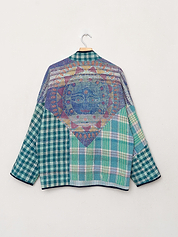 The Ladhiya Suzani Quilted Kantha Jacket