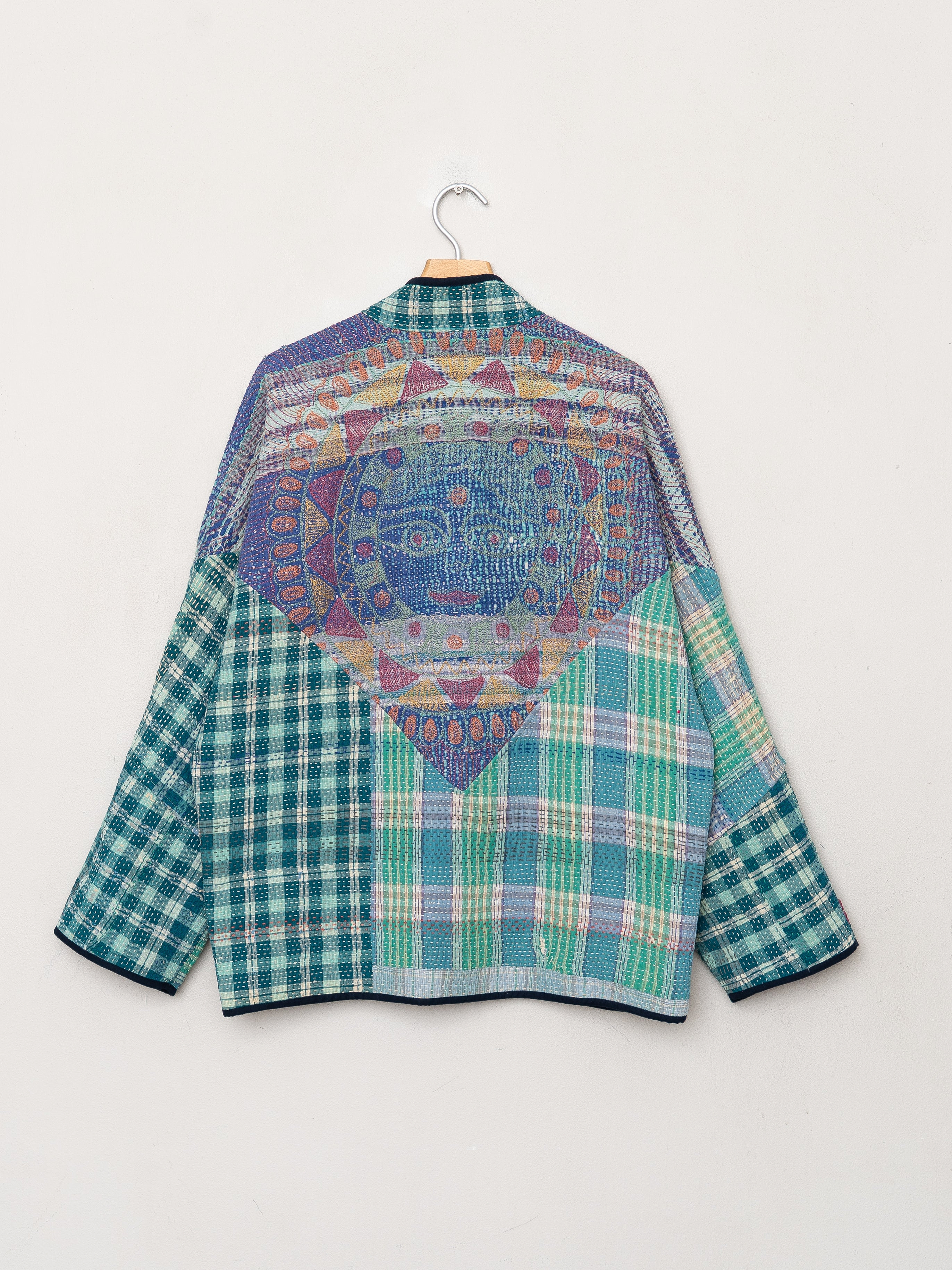 The Ladhiya Suzani Quilted Kantha Jacket