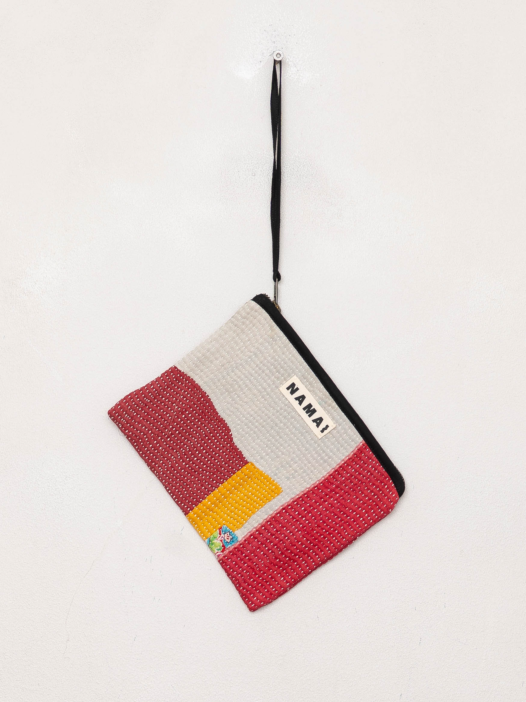 The Biju Vintage Kantha Quilted Zipper Pouch