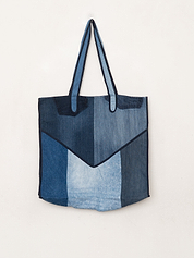 The Pasha Carryall Denim Tote Bag
