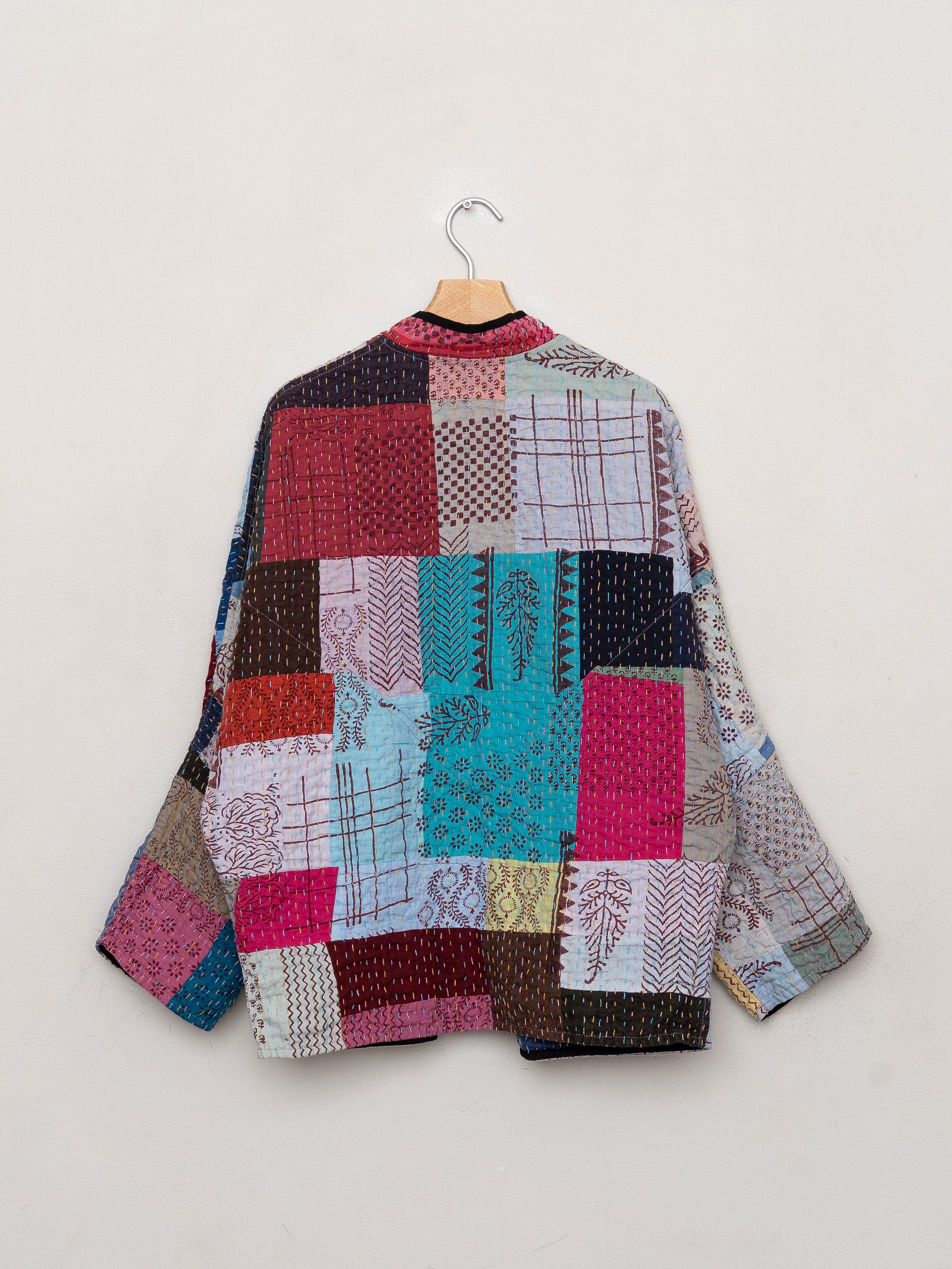 The Ishani Patchwork Ralli Quilt Jacket