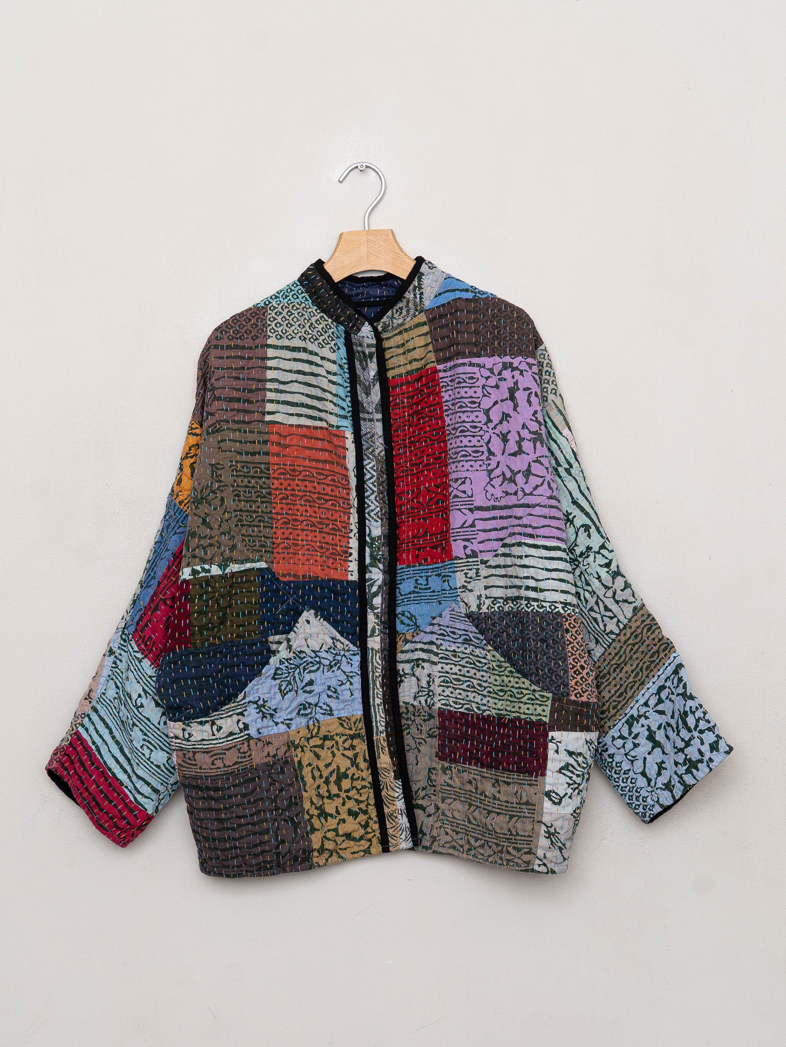 The Ishani Patchwork Ralli Quilt Jacket
