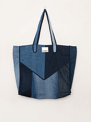 The Pasha Carryall Denim Tote Bag