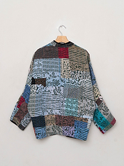 The Ishani Patchwork Ralli Quilt Jacket