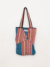 The Tarun Quilted Kantha Bag