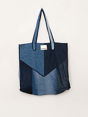 The Pasha Carryall Denim Tote Bag