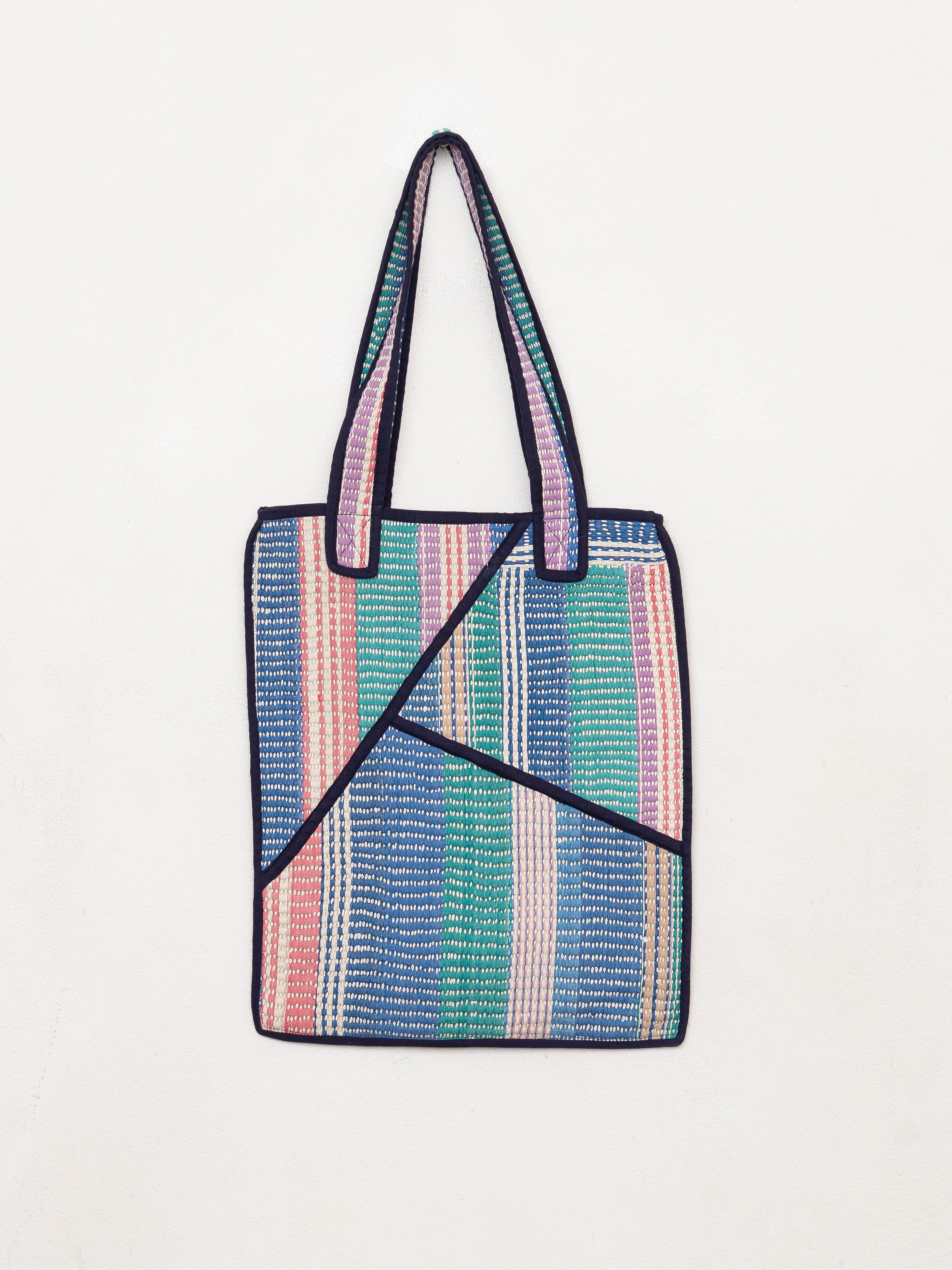 The Tarun Quilted Kantha Bag