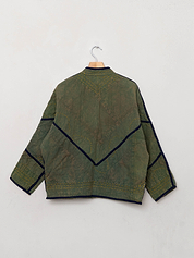 The Ladhiya Petite Suzani Cut Out Kantha Jacket
