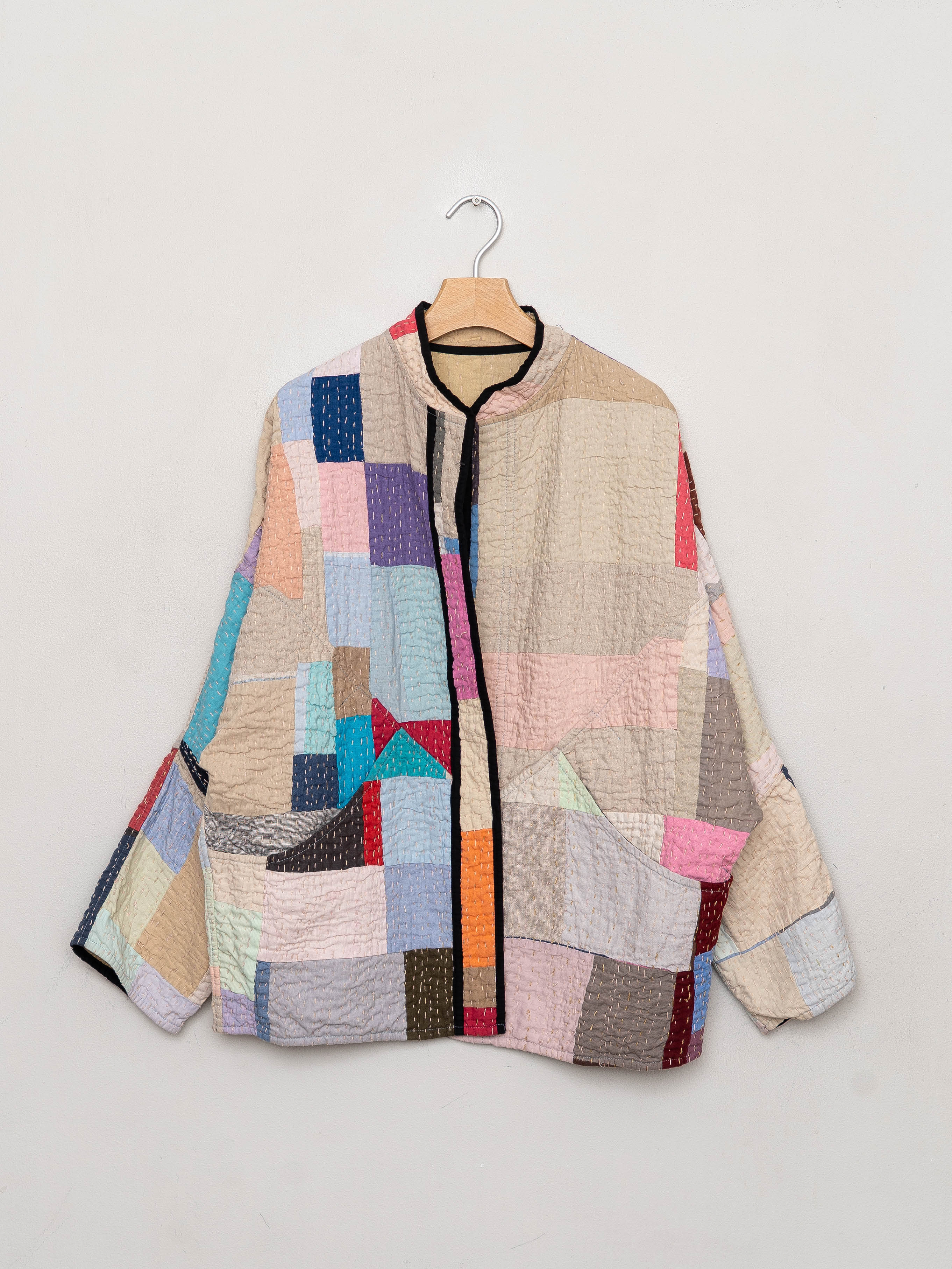 The Ishani Patchwork Ralli Quilt Jacket