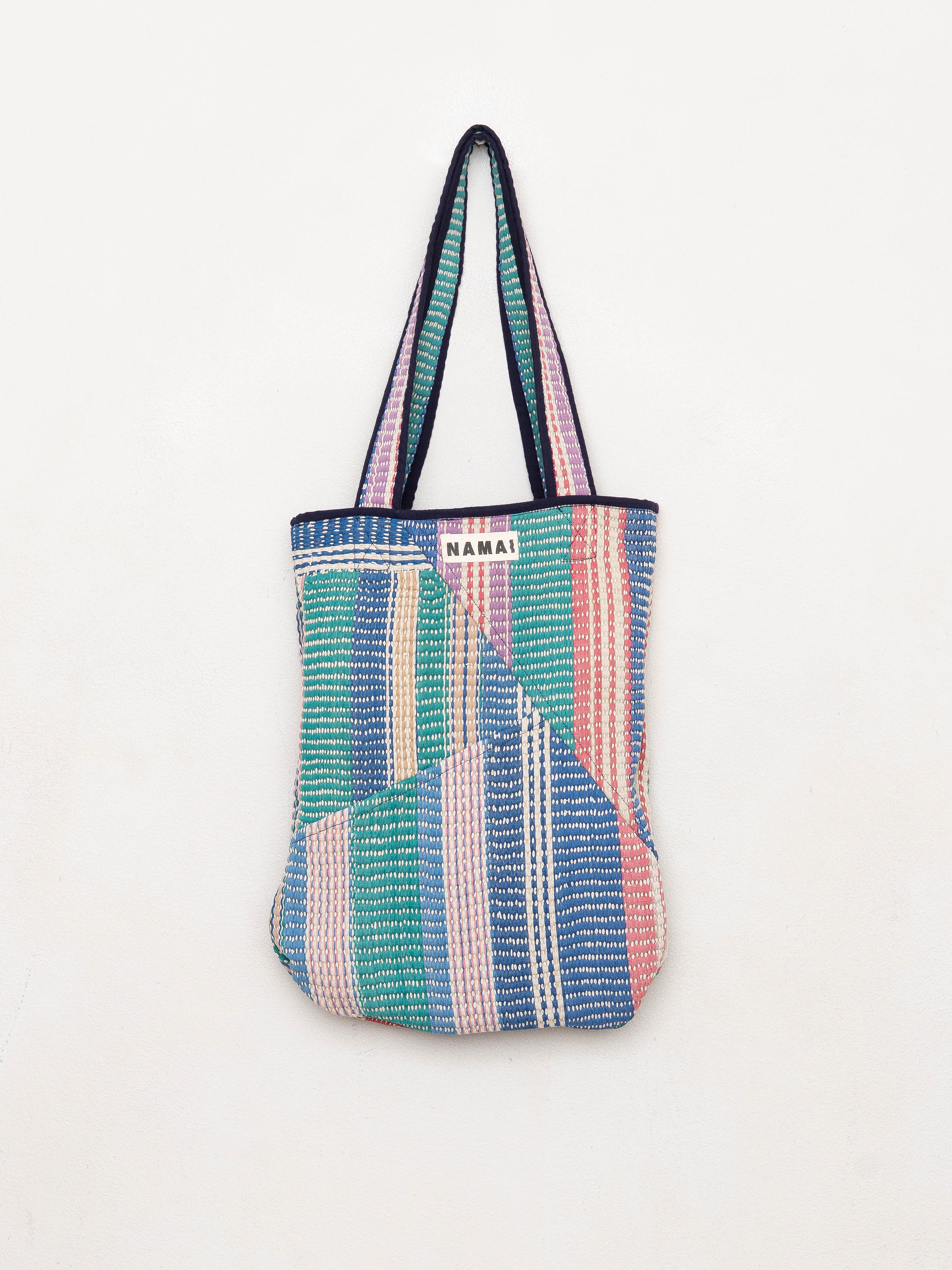 The Tarun Quilted Kantha Bag
