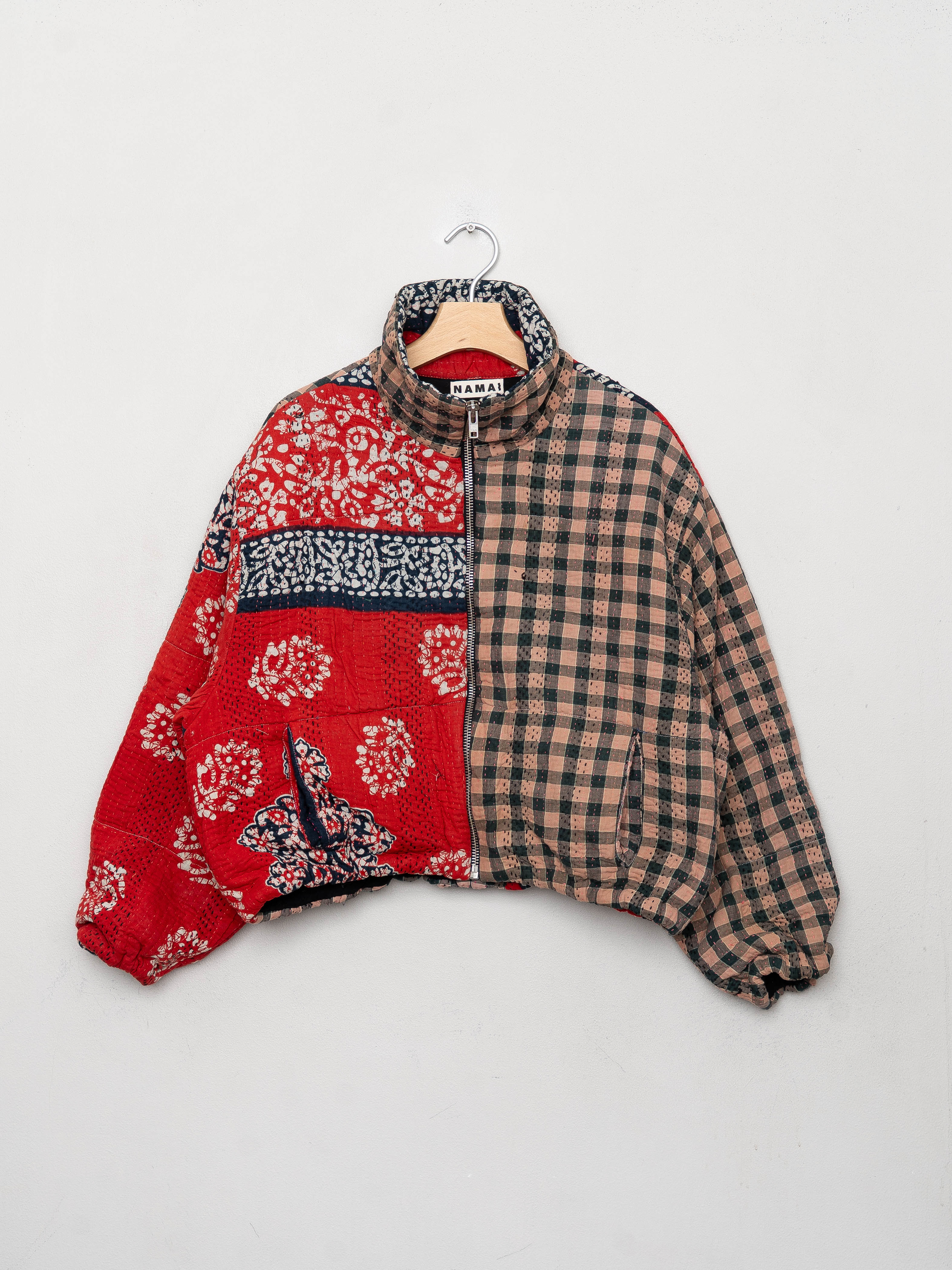 The Shira Quilted Puffer Bomber Jacket