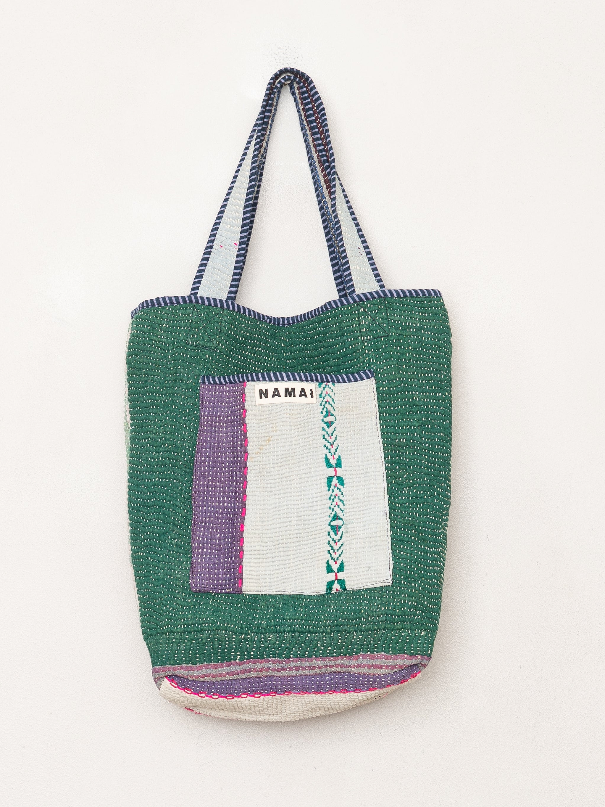 The Xoti II Zero-Waste Quilted Kantha Bag