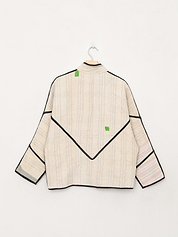 The Ladhiya Petite Quilted Patchwork Kantha Jacket
